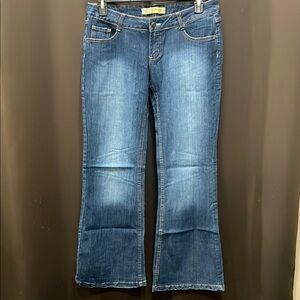 Tyte Jeans Blue Flare Wide Leg Denim